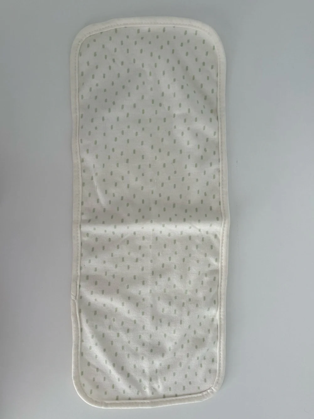 cloud island Neutral Tone Pajama Set with Mint Bib and Cream Blanket newborn